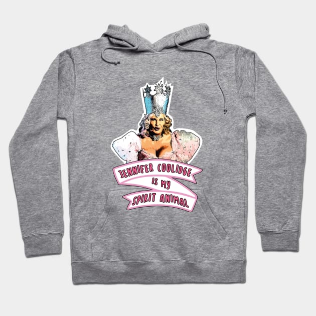 jennifer coolidge is my spirit animal Hoodie by Naive Rider